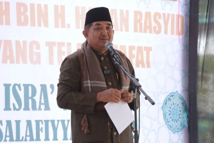 Bupati Tanjab Barat Hadiri Haul Pendiri Madrasah Assalafiyyah dan Harlah ke-62