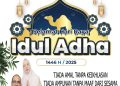 Keluarga Besar DPMPTSP Kabupaten Batang Hari Mengucapkan Selamat Hari Raya Idul Adha