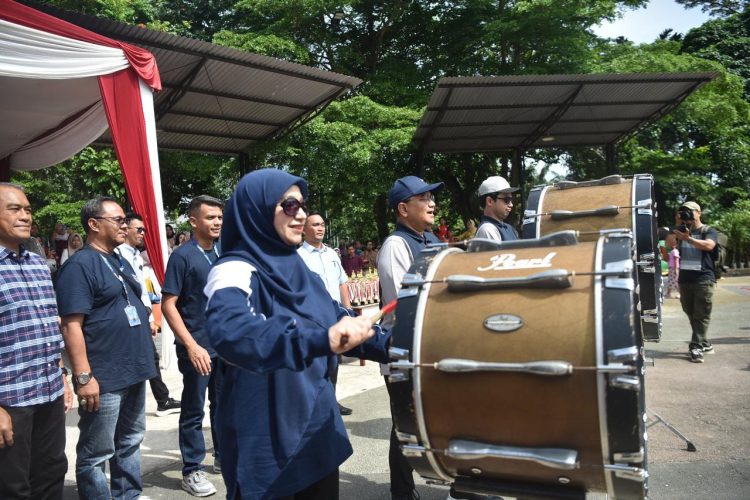 Buka Festival Marching Band, Bukti Komitmen Wali Kota Jambi Maulana Dukung Seni dan Talenta Muda