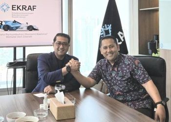 Dorong Ekonomi Kreatif, Bupati Merangin H M Syukur Temui Menekraf