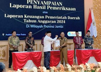 Pemerintah Kabupaten Merangin Kembali Raih Opini WTP dari BPK RI 