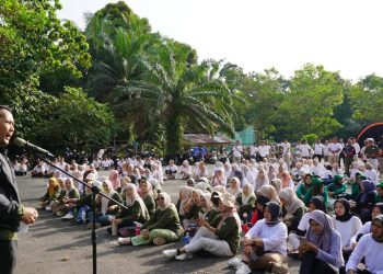 Bupati Merangin H M Syukur Launching Program Wisata ‘Rata Sehari’ Arboretum Rio Alif