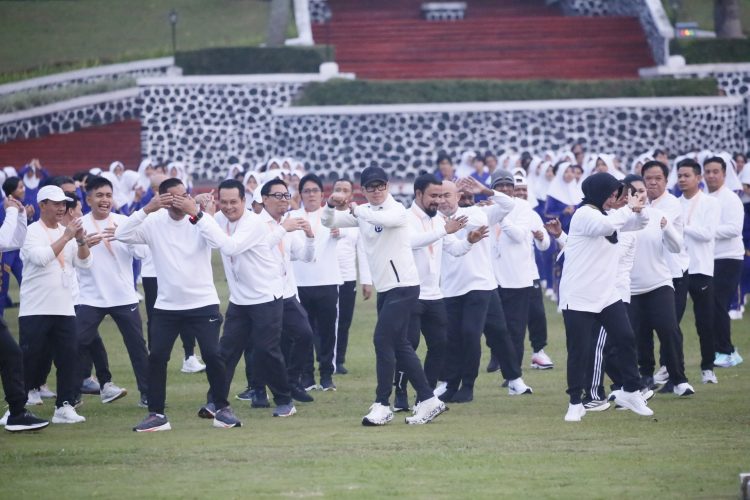 Hari Kedua Retret, Kepala dan Wakil Kepala Daerah Ikuti Senam Pagi dan Akan dibuka Mendagri 