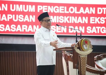 Menko Pemberdayaan Masyarakat Muhaimin Imbau Kepala Daerah Perkuat Upaya Penanggulangan Kemiskinan 