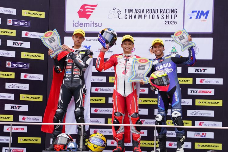 CBR Series Melesat Kencang, Sapu Bersih Podium Pertama di ARRC Sepang