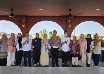 Jasa Raharja Jambi Sinergi Forum Komunikasi Lalu Lintas di Kecamatan Jelutung Bersama BPJS Kesehatan dan Satlantas Polresta Jambi