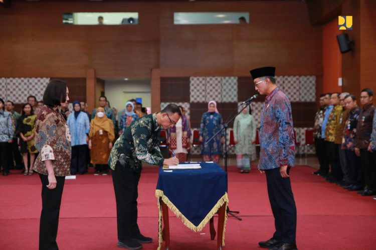 Seusai KPK OTT di Sumut, Menteri PU Dody Melantik 6 Pejabat Eselon I mulai  Sekjen, Dirjen sampai dengan Inspektur Jenderal 