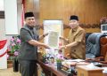 Wabup Katamso Sampaikan Pandangan Terkait Tiga Ranperda Inisiatif DPRD Tanjab Barat