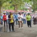 Bupati Merangin H M Syukur Senam Jumat Sehat di RTH Padar  Bawah