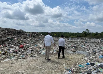Wabup Tanjab Barat Tinjau TPA Lubuk Terentang, Siapkan Langkah Nyata Menuju Bebas Sampah 2030