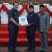 Bupati H M Syukur Dengarkan Pandangan Umum Fraksi-Fraksi Dewan Terhadap Ranperda RPJPD Merangin Tahun 2025-2029