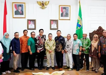 Bupati Batang Hari Diwakili Pj. Sekda Bahas Penurunan Stunting dengan Tanoto Foundation