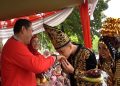 Pawai Pembangunan Meriahkan HUT Kemerdekaan RI ke-80 berlangsung Semarak, Pelajar SMP Negeri 1 Merangin Jadi Ikon 