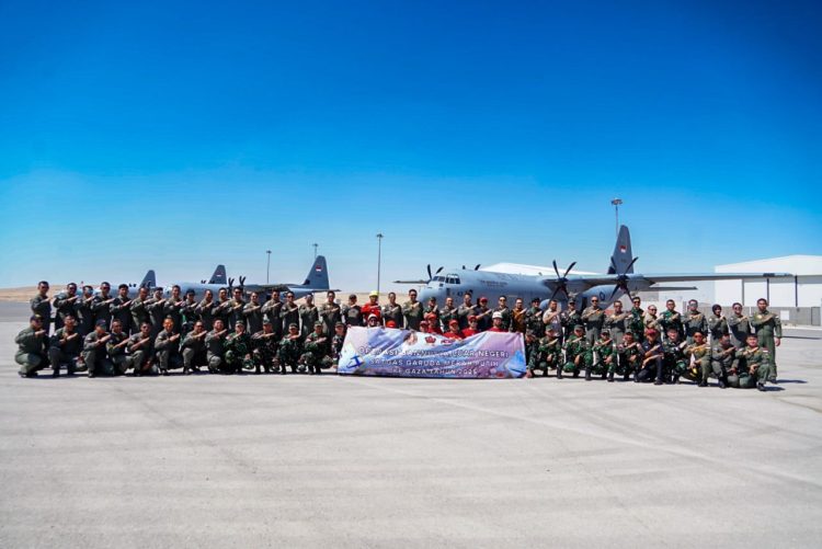 Panglima TNI Perintahkan Operasi Bantuan Kemanusiaan Gaza Untuk Dilanjutkan