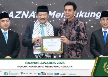 Bupati Fadhil Terima Penghargaan Baznas Award dan Kepala Daerah Award 2025