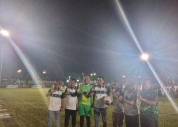 Buka Turnamen Sepakbola Piala Bupati Super Tangguh U-35, MFA Ingatkan Peserta Untuk Jaga Kesehatan