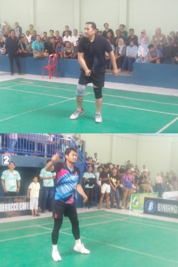 Meriahkan HUT Kemerdekaan RI Ke-80, Bupati H M Syukur Buka Turnamen Bulutangkis Merangin Cup