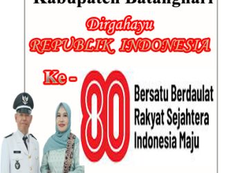 Keluarga Besar Desa Tenam Kabupaten Batanghari Mengucapkan Dirgahayu Republik Indonesia Ke-80