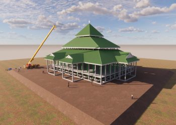 Pemkab Batanghari Jalankan Pembangunan Islamic Center Tahap II