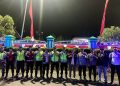 Gabungan Tim Polres Sarolangun Patroli Skala Besar Aman Untuk Warga Masyarakat 