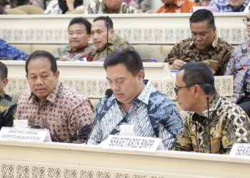 Pagu Anggaran Kemendagri 2026 sebesar Rp7,8 triliun, Sekjen Tomsi  Paparkan Rencana Kerja 