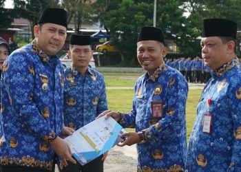 Pimpin Apel Besar Pegawai Merangin, Bupati H M Syukur Tekankan Disiplin, Satu PNS Dipecat Dua dalam Proses