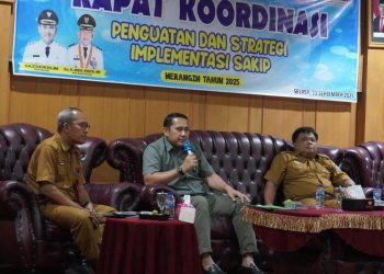 Bupati Merangin Pimpin Rakor Penguatan dan Stategi Implementasi SAKIP