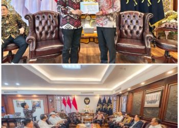 Menkumham Supratman Andy Terima Pengurus PWI Pusat, Blokir Administrasi Resmi Dibuka