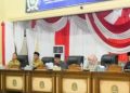 Rapat Paripurna Tingkat II Tentang Kesepakatan pengesahan rancangan peraturan Daerah (RAPERDA) 2025