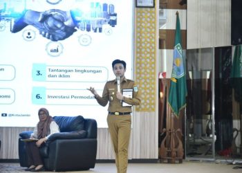 Dari Panggung Seminar Nasional, Wawako Diza Dorong UMKM Jambi Naik Kelas