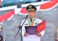Inspektur Upacara HUT ke-80 RI, Wali Kota Maulana Ajak Warga Jambi Perkuat Persatuan