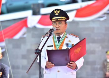 Inspektur Upacara HUT ke-80 RI, Wali Kota Maulana Ajak Warga Jambi Perkuat Persatuan