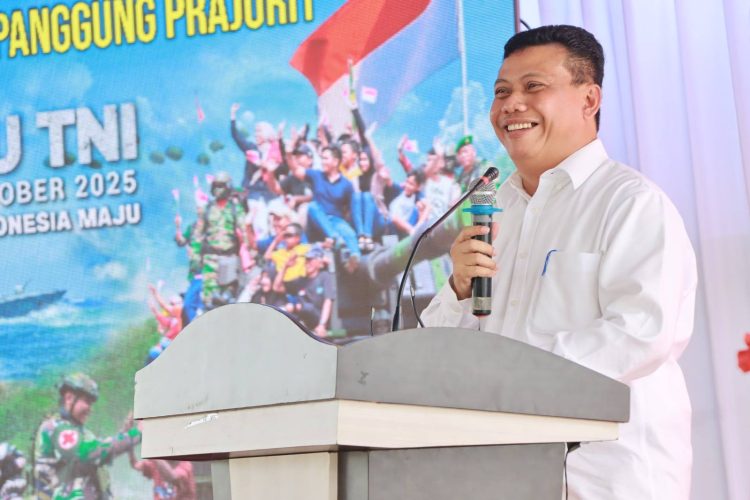 Wakil Bupati Katamso Hadiri Syukuran HUT ke-80 TNI di Kodim 0419/Tanjab