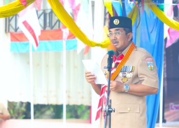 Lebih dari 500 Peserta Antusias Ikuti Jambore Pramuka Tanjab Barat 2025, Bupati Anwar Sadat Tekankan Pentingnya Pembentukan Karakter dan Kepemimpinan