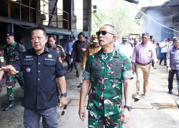 Kasum TNI Tinjau Penertiban Tambang Ilegal di Bangka Belitung