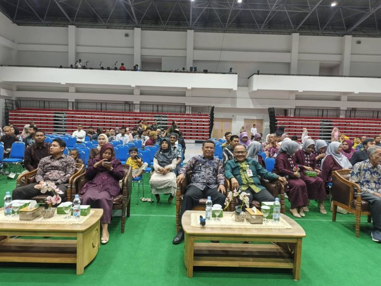 Wabup Katamso Hadiri Pengukuhan Profesor Putra Asal Tanjab Barat di Universitas Riau