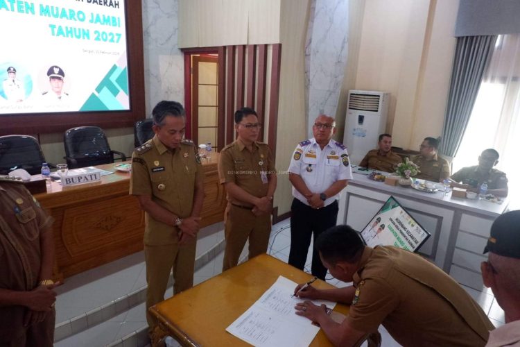 Wabup Muaro Jambi, Junaidi H. Mahir Buka Musrenbang Kecamatan Sungai Bahar dan Mestong Tahun 2027