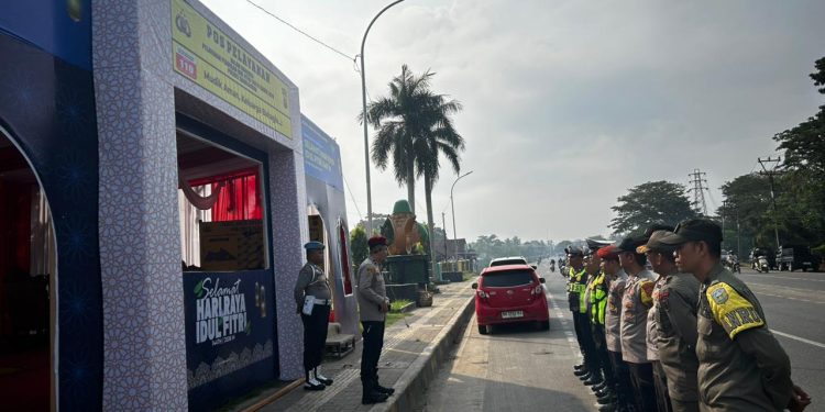 Mudik 2026 Aman! Polres Sarolangun Terjunkan 100 Personel & Siapkan 4 Pos Pantau