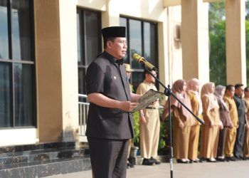 Wabup Katamso Pimpin Apel Gabungan, Tegaskan Sinergi dan Kinerja ASN untuk Pelayanan Prima