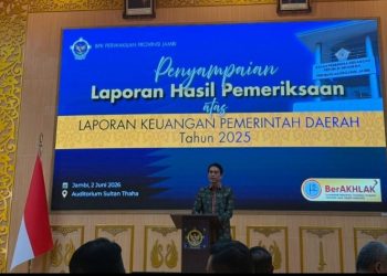 Di Bawah Kepemimpinan Fadhil Arief, Batang Hari Kembali Raih WTP ke-12 Berturut-turut