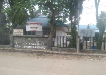 Identitas Kantor Kelurahan Muka Kuning Rusak, Warga Soroti Minimnya Perawatan Fasilitas Publik